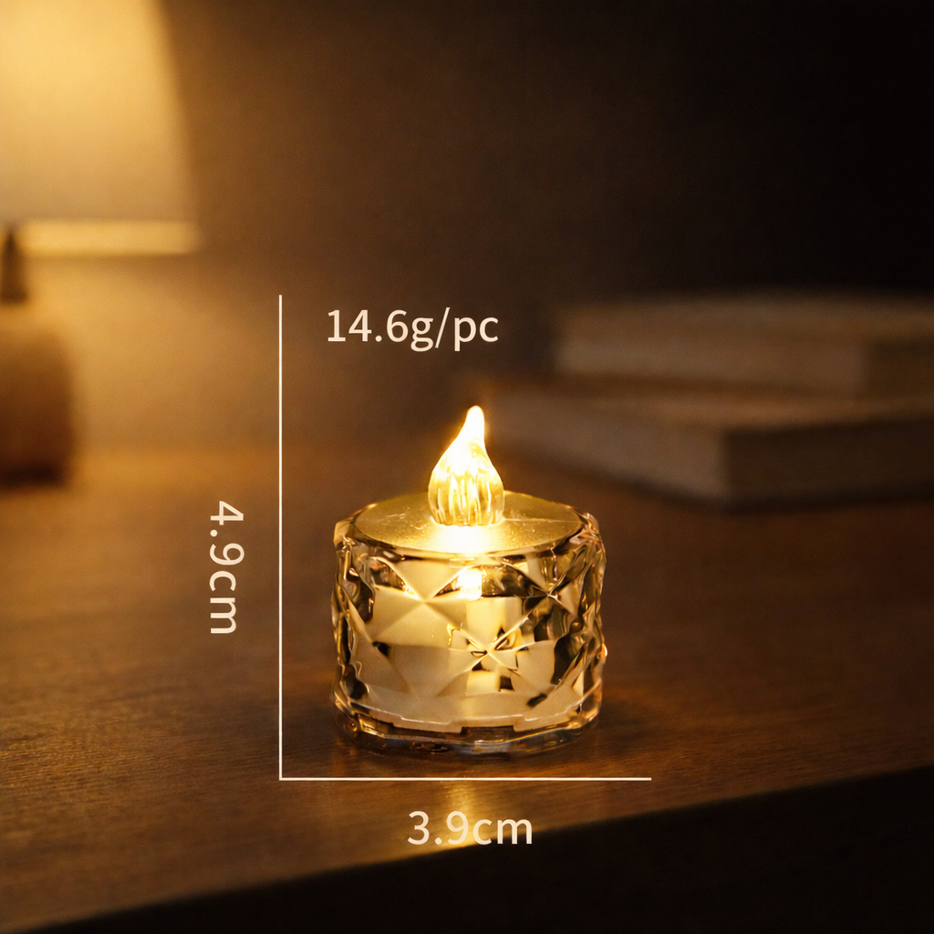 Led electronic candle lamp