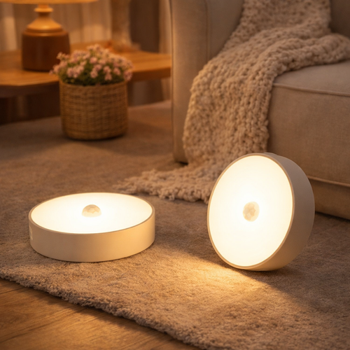 Wireless intelligent human body sensor lamp