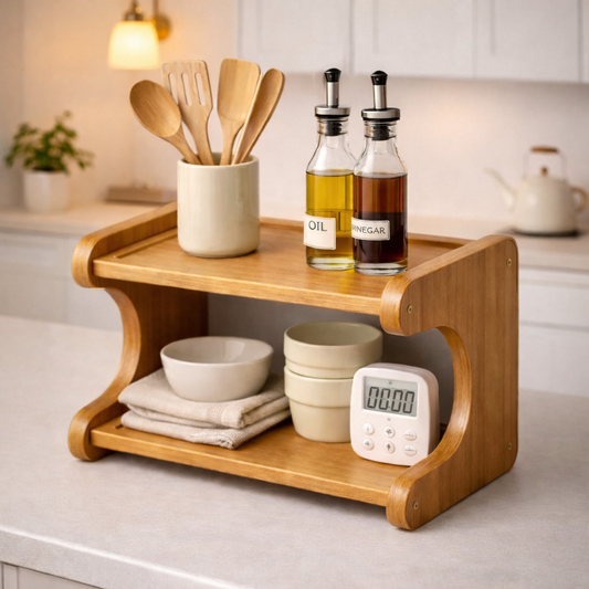 Kitchen multi-layer storage rack