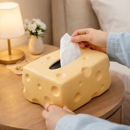 Cheese tissue box