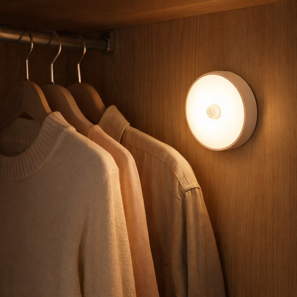 Wireless intelligent human body sensor lamp